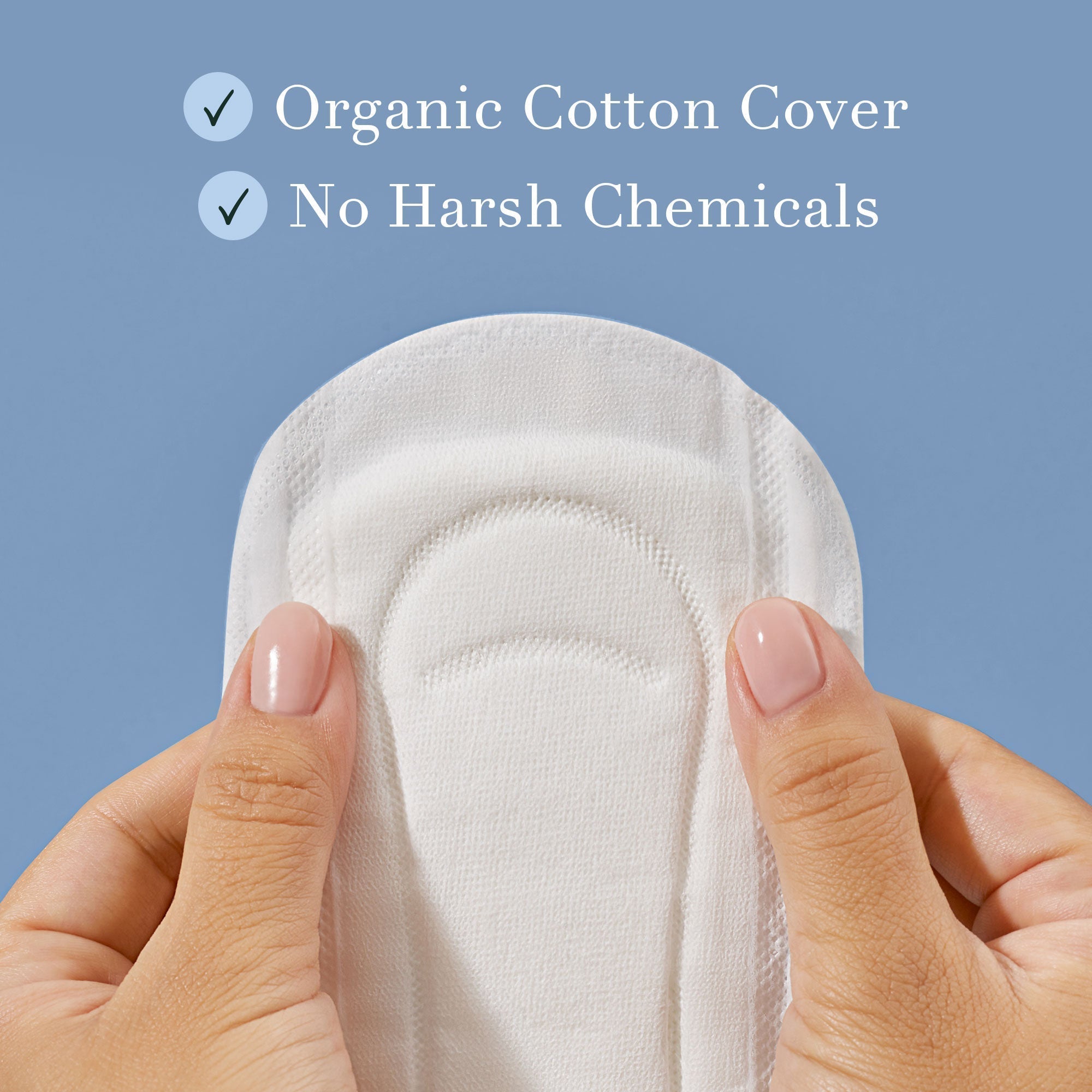Long Organic Cotton Cover Incontinence Liners - Original Collection Hl