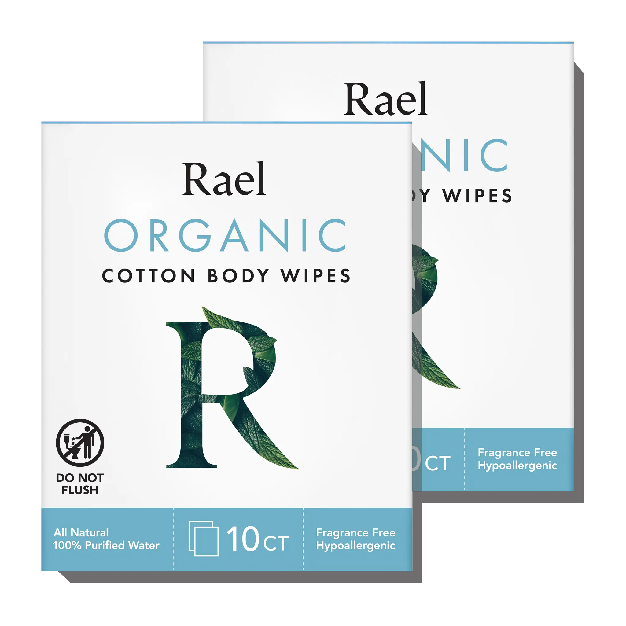 Organic Cotton Body Wipes - 2 Pack - Original Collection 0m