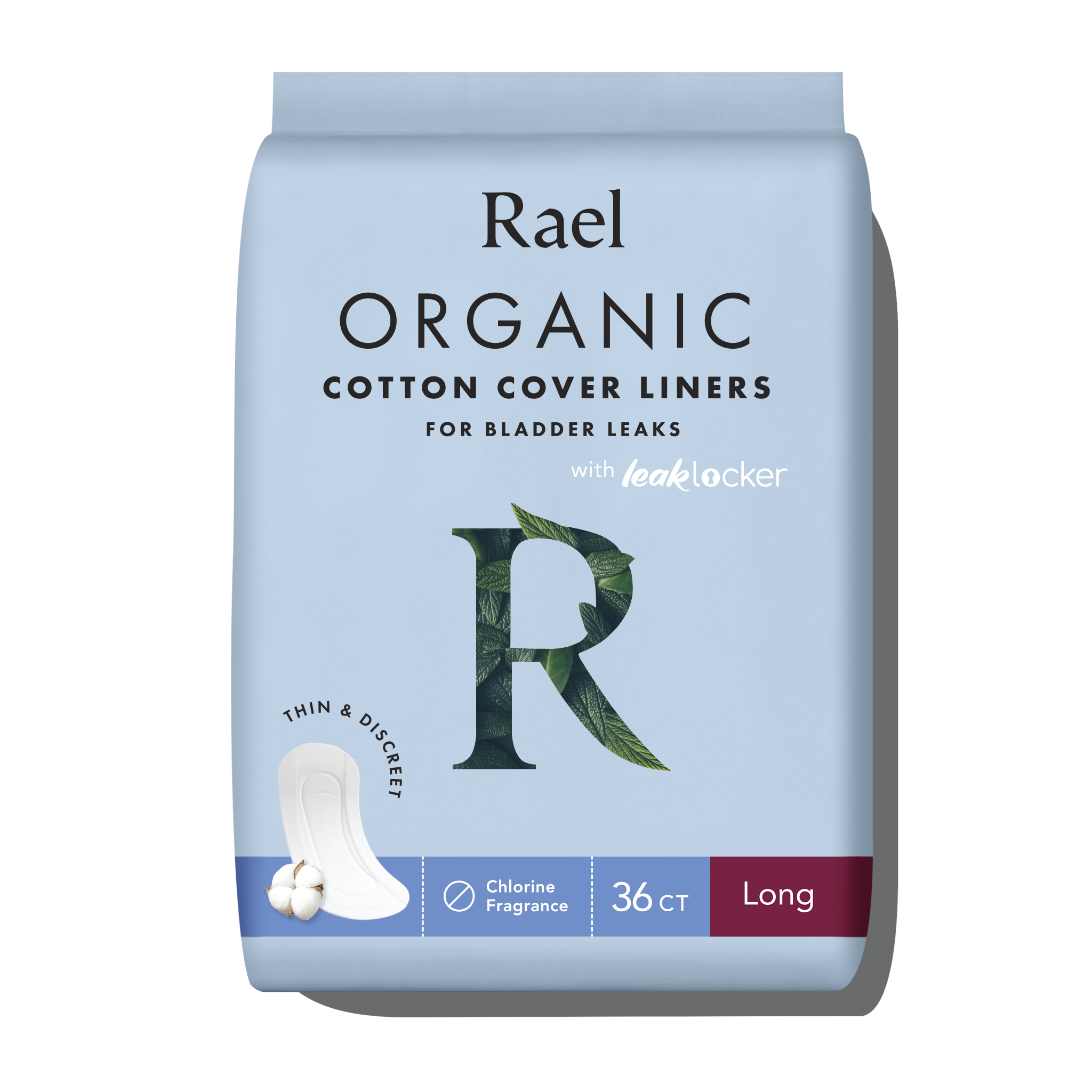Long Organic Cotton Cover Incontinence Liners - Original Collection Hl