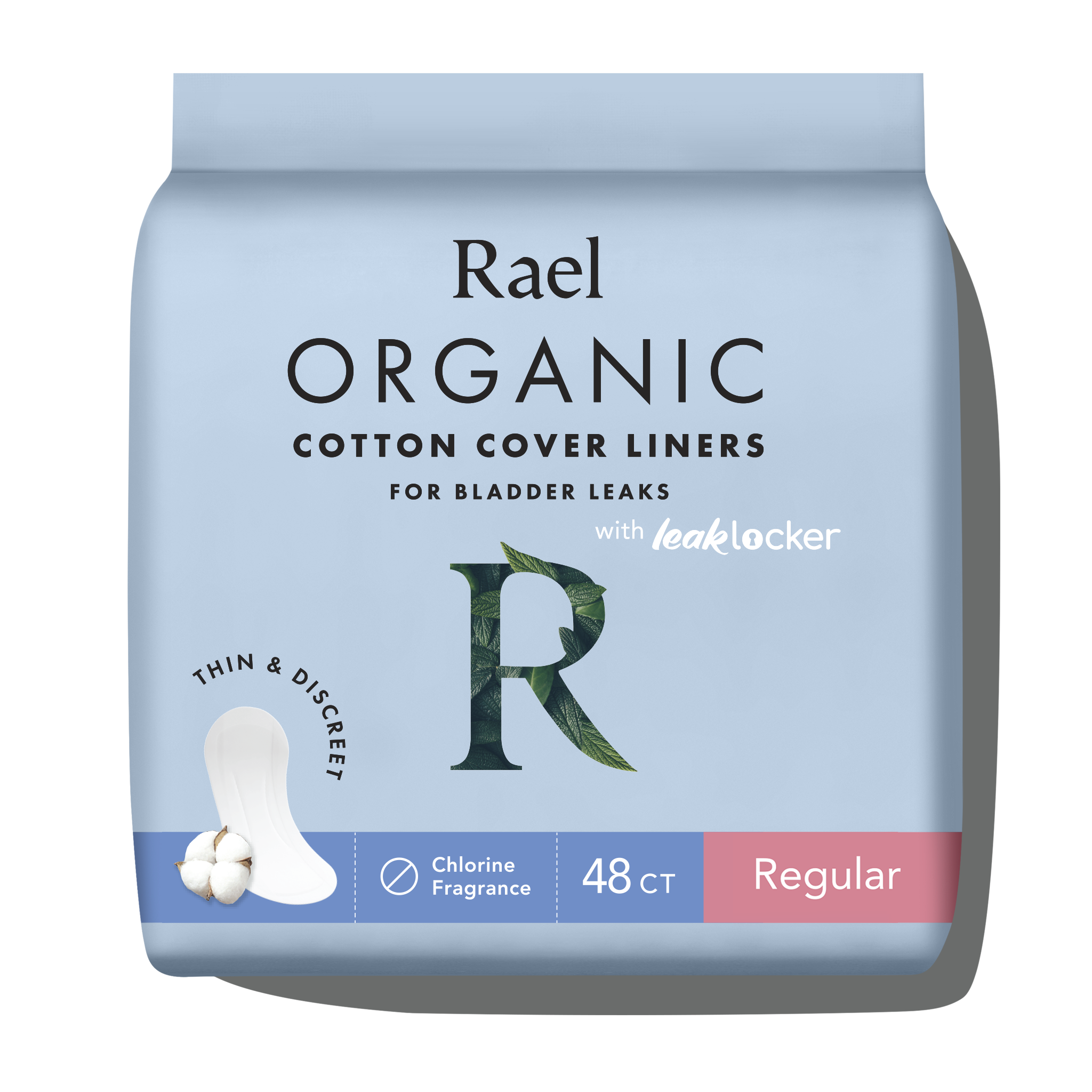 Regular Organic Cotton Cover Incontinence Liners - Original Collection TP