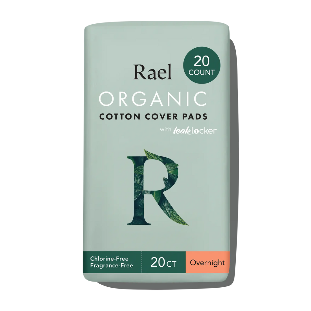 Overnight Organic Cotton Cover Pads With Wings - Original Collection Mo