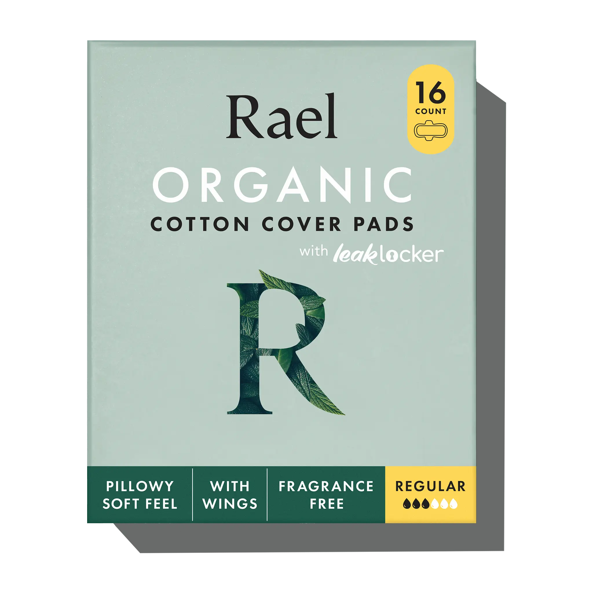Regular Organic Cotton Cover Pads With Wings - Original Collection Vn