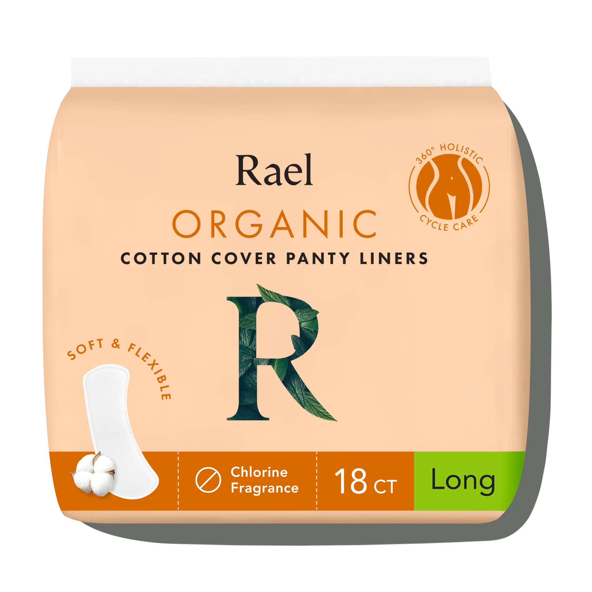 Long Unscented Panty Liners Made With Organic Cotton - Original Collection xe