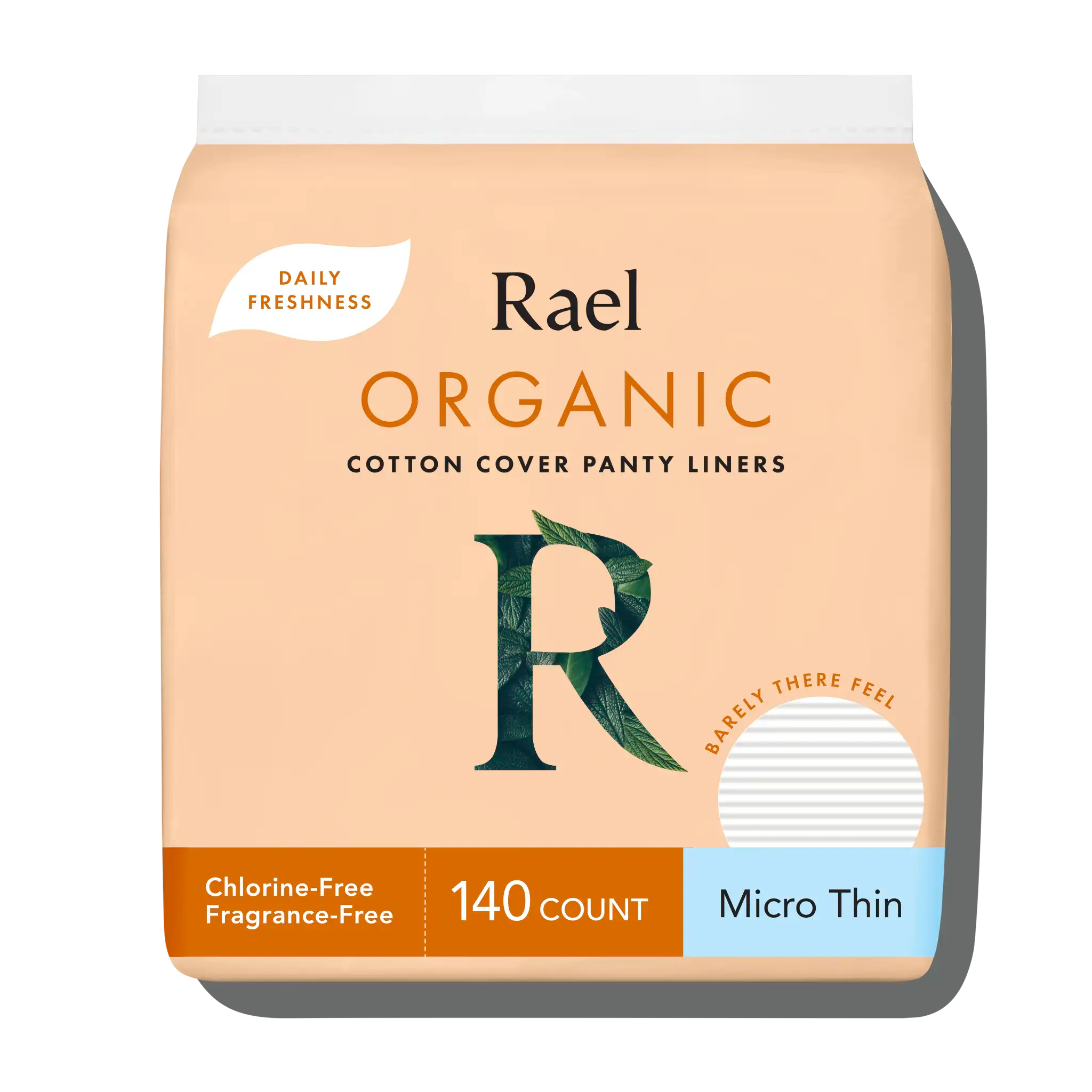 Organic Cotton Cover Micro Thin Panty Liners - Original Collection pC