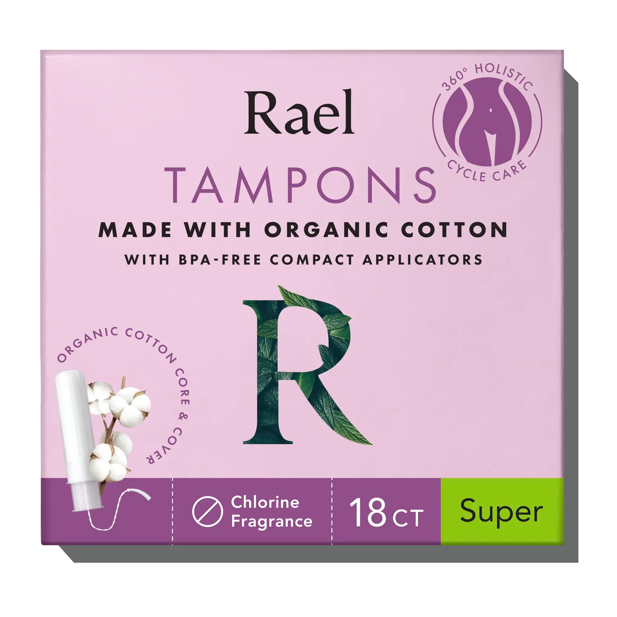 Super Compact Tampons Made With Organic Cotton - Original Collection FU