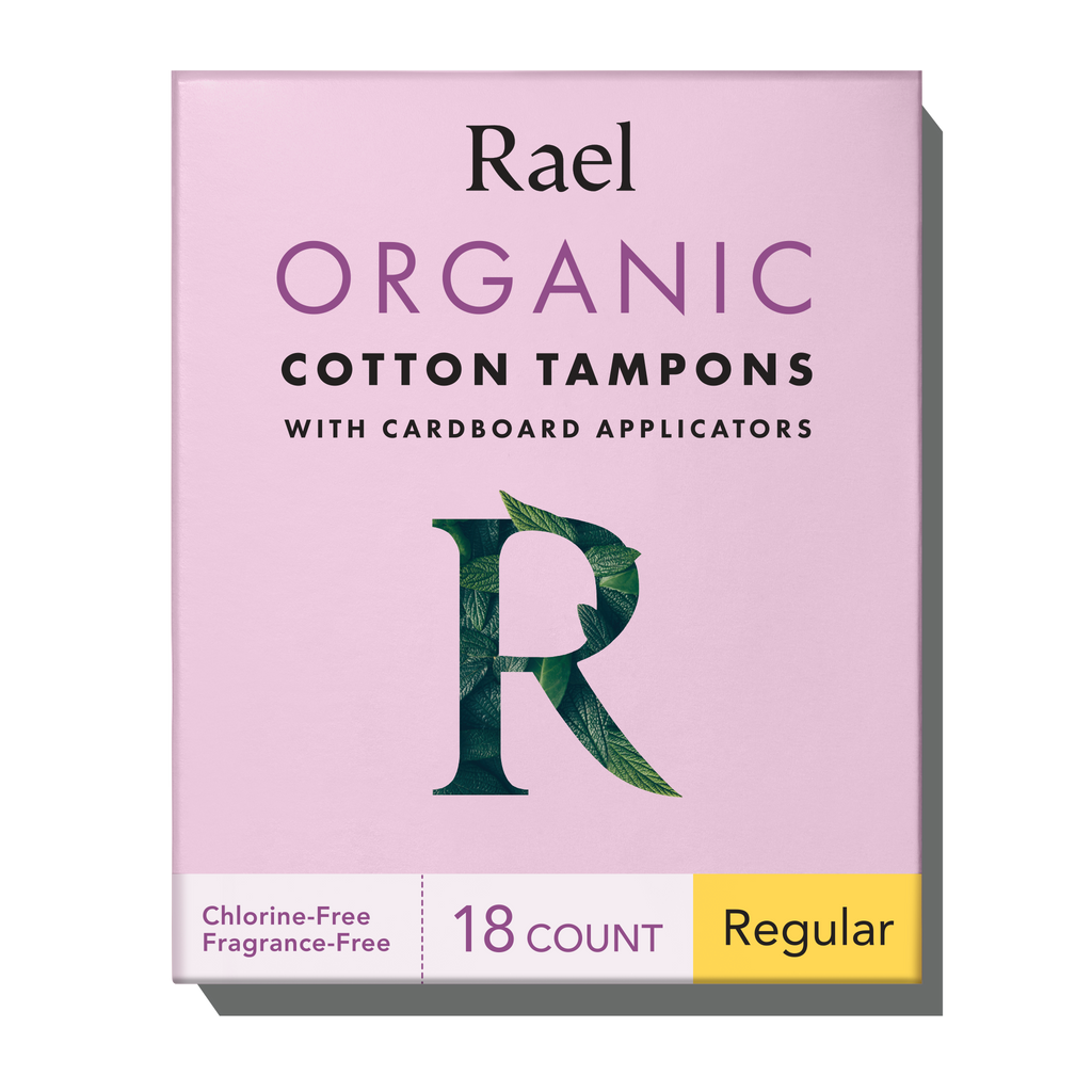Regular Cardboard Applicator Tampons Made With Organic Cotton - Original Collection cW