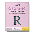 Regular Cardboard Applicator Tampons Made With Organic Cotton - Original Collection cW