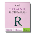 Super Cardboard Applicator Tampons Made With Organic Cotton - Original Collection u9