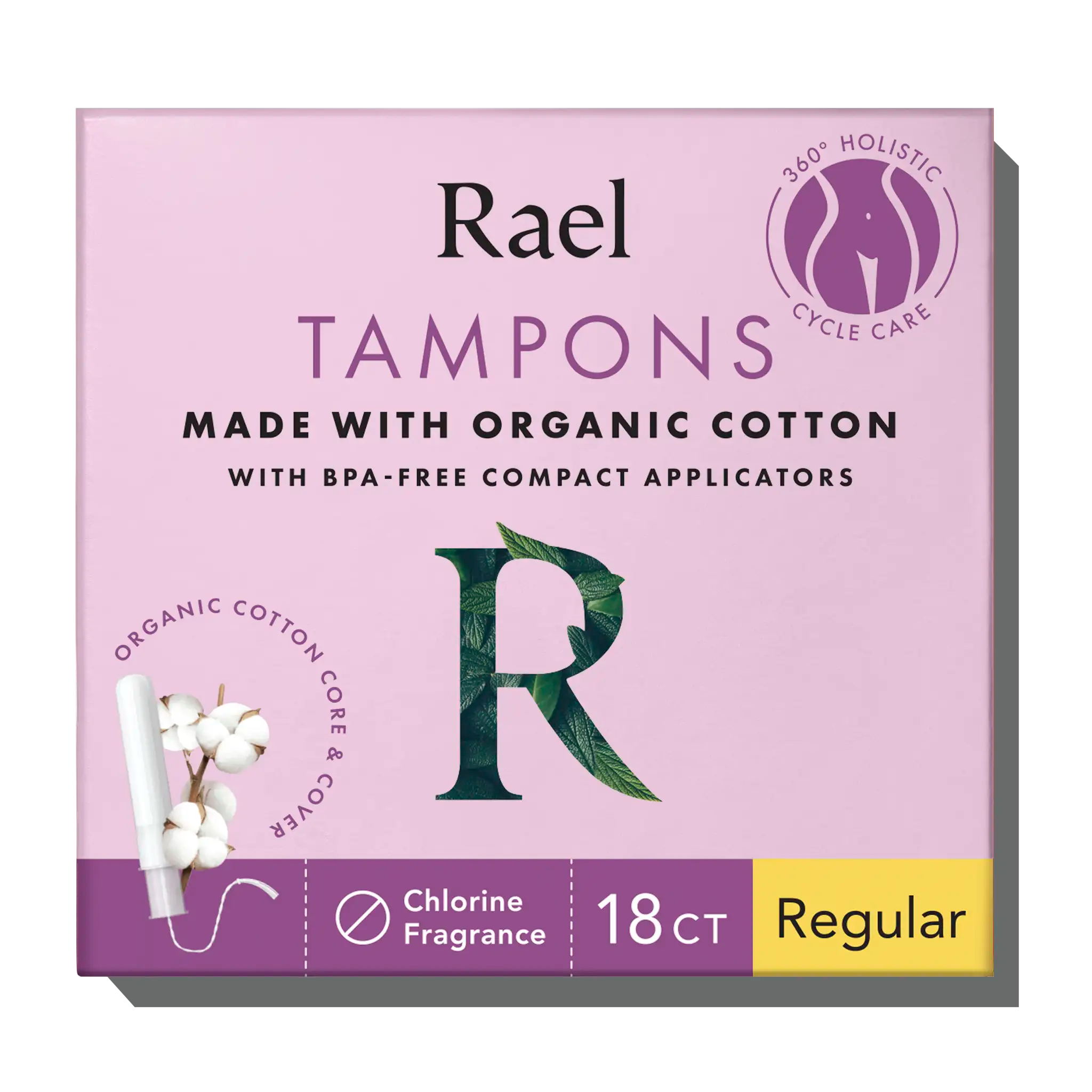 Regular Compact Tampons Made With Organic Cotton - Original Collection IL
