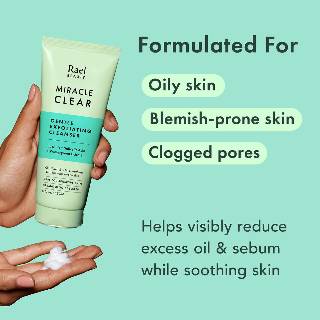 Miracle Clear Gentle Exfoliating Cleanser - Original Collection w7