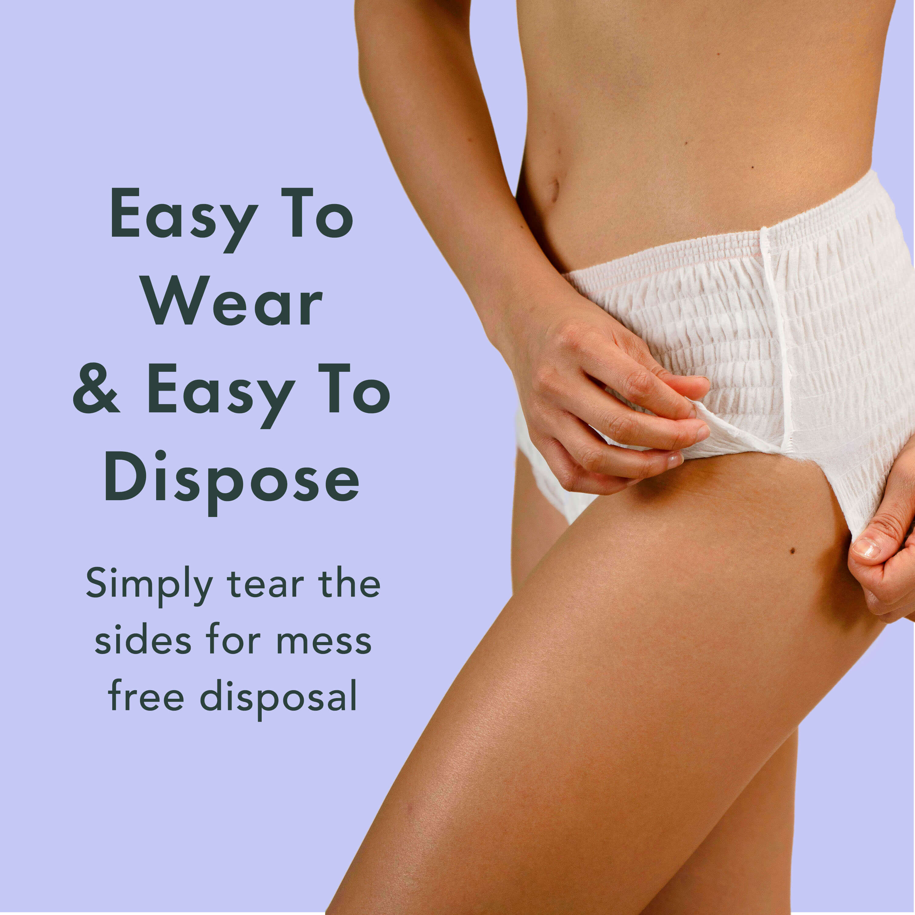 Disposable Period Underwear Made With Organic Cotton - Original Collection 66