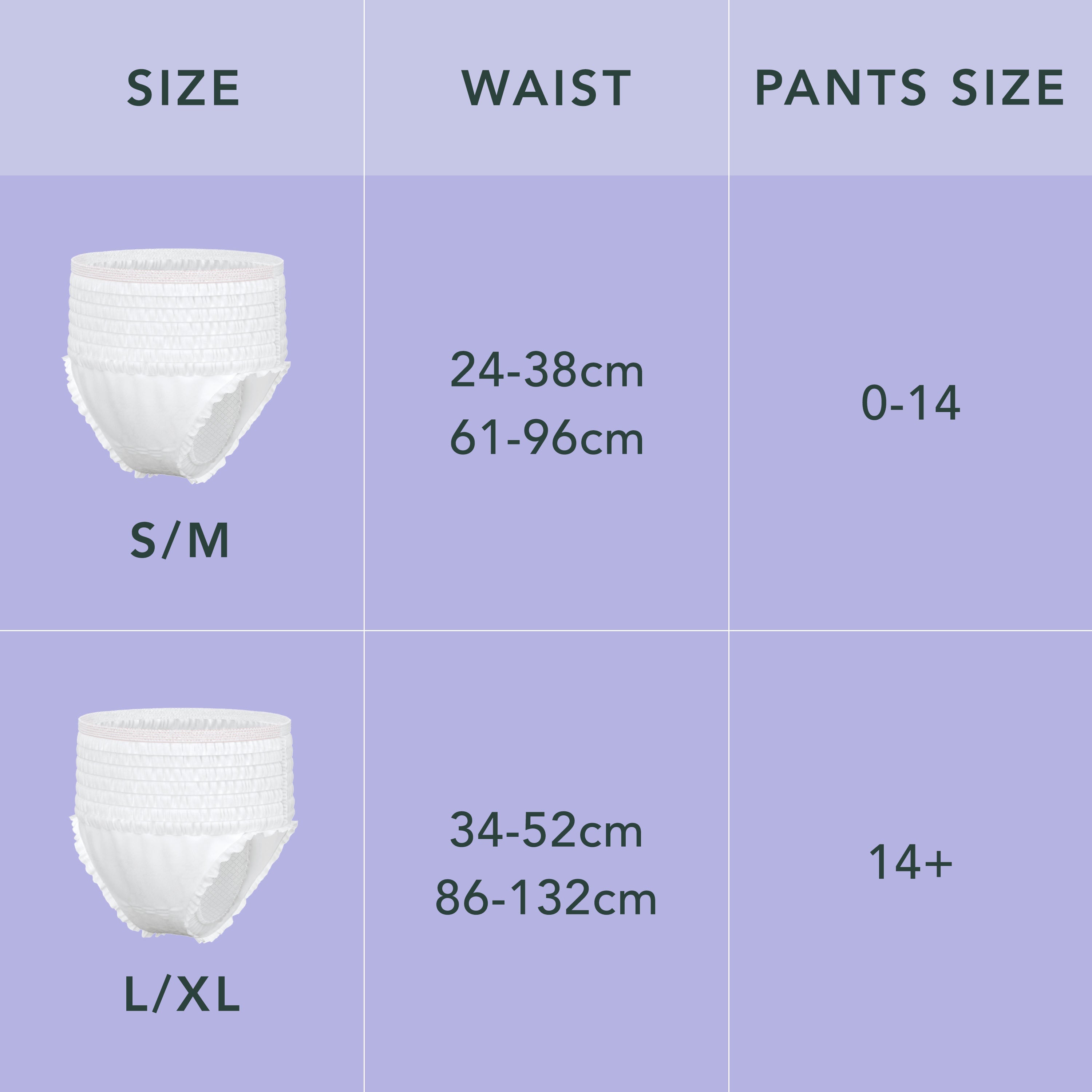 Disposable Period Underwear Made With Organic Cotton - Original Collection 66