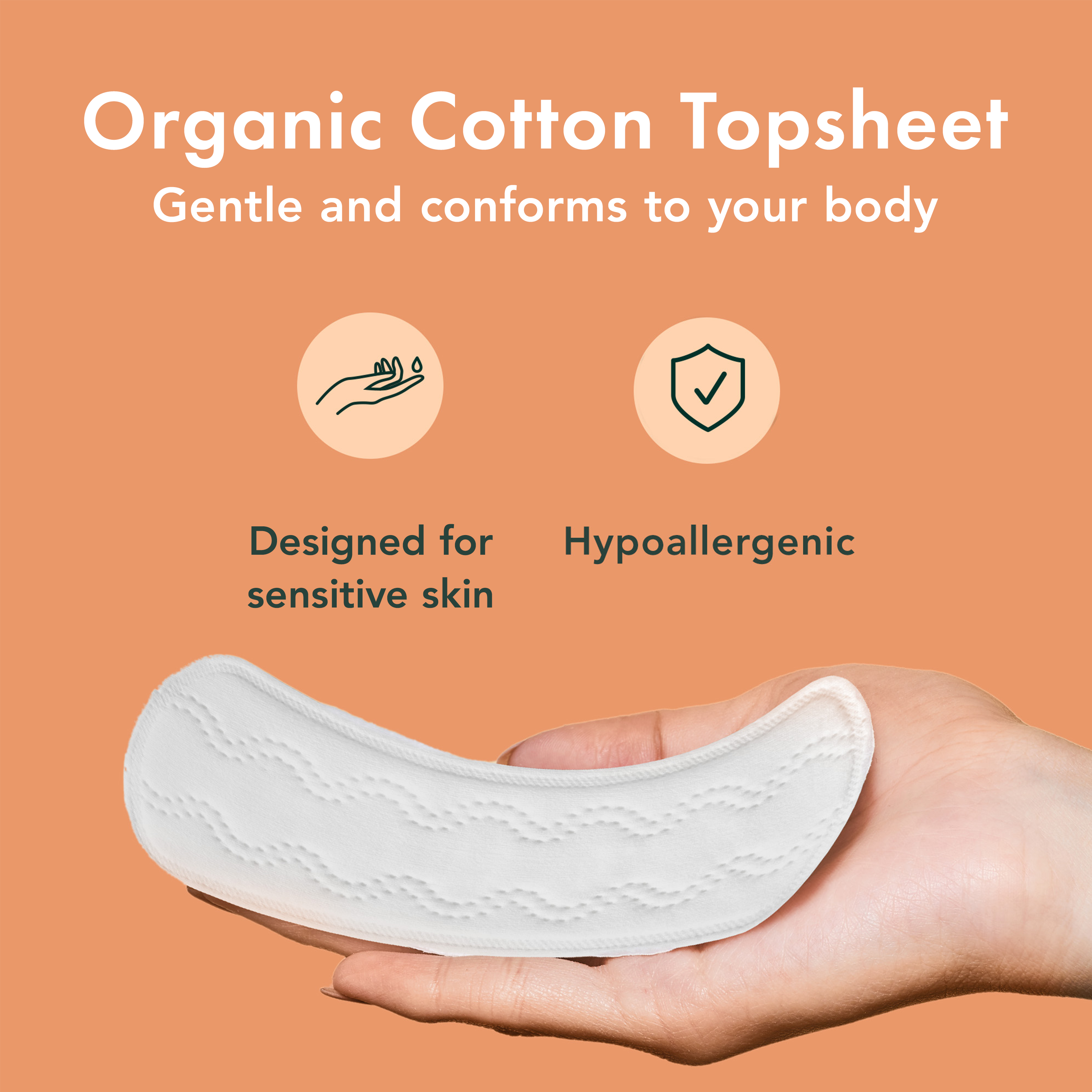Regular + Long Bundle Unscented Panty Liners Made With Organic Cotton - Original Collection dY