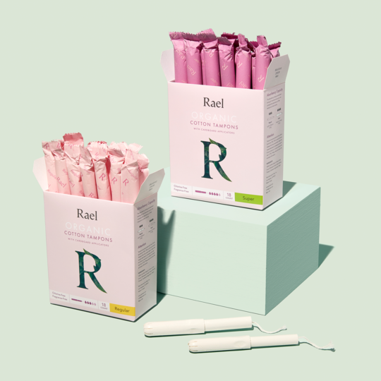 Super Cardboard Applicator Tampons Made With Organic Cotton - Original Collection u9