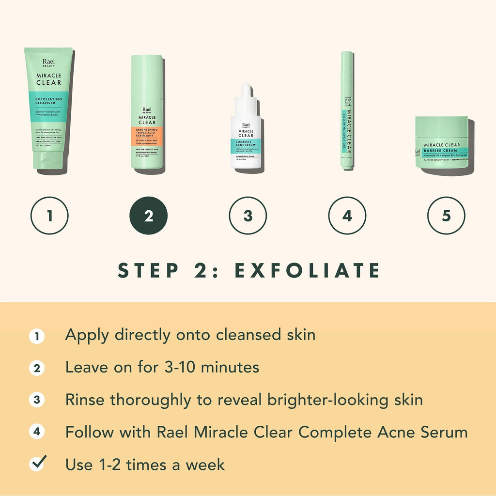 Miracle Clear Brightening Triple Acid Exfoliant - Original Collection no