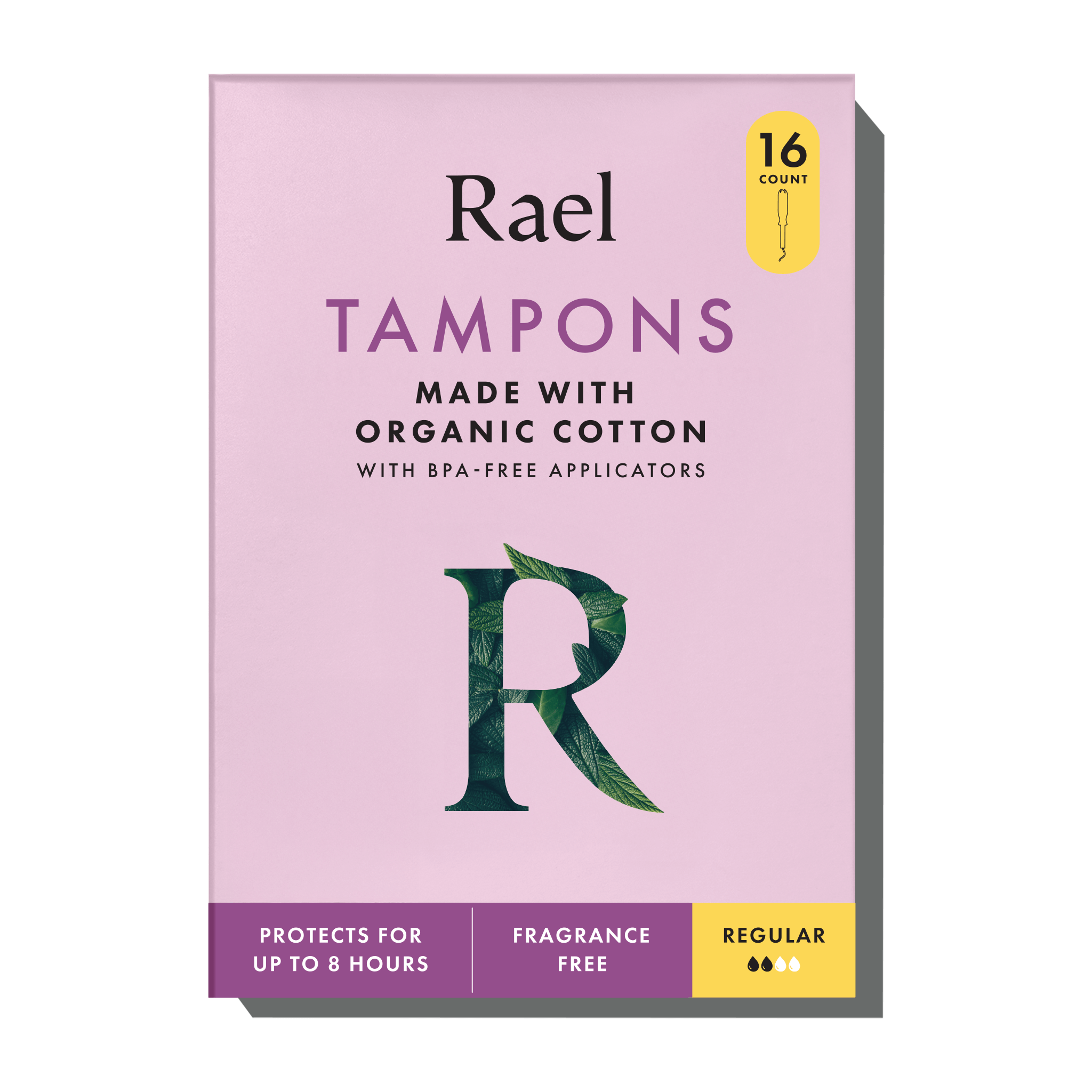 Regular Tampons Made With Organic Cotton - Original Collection Oh