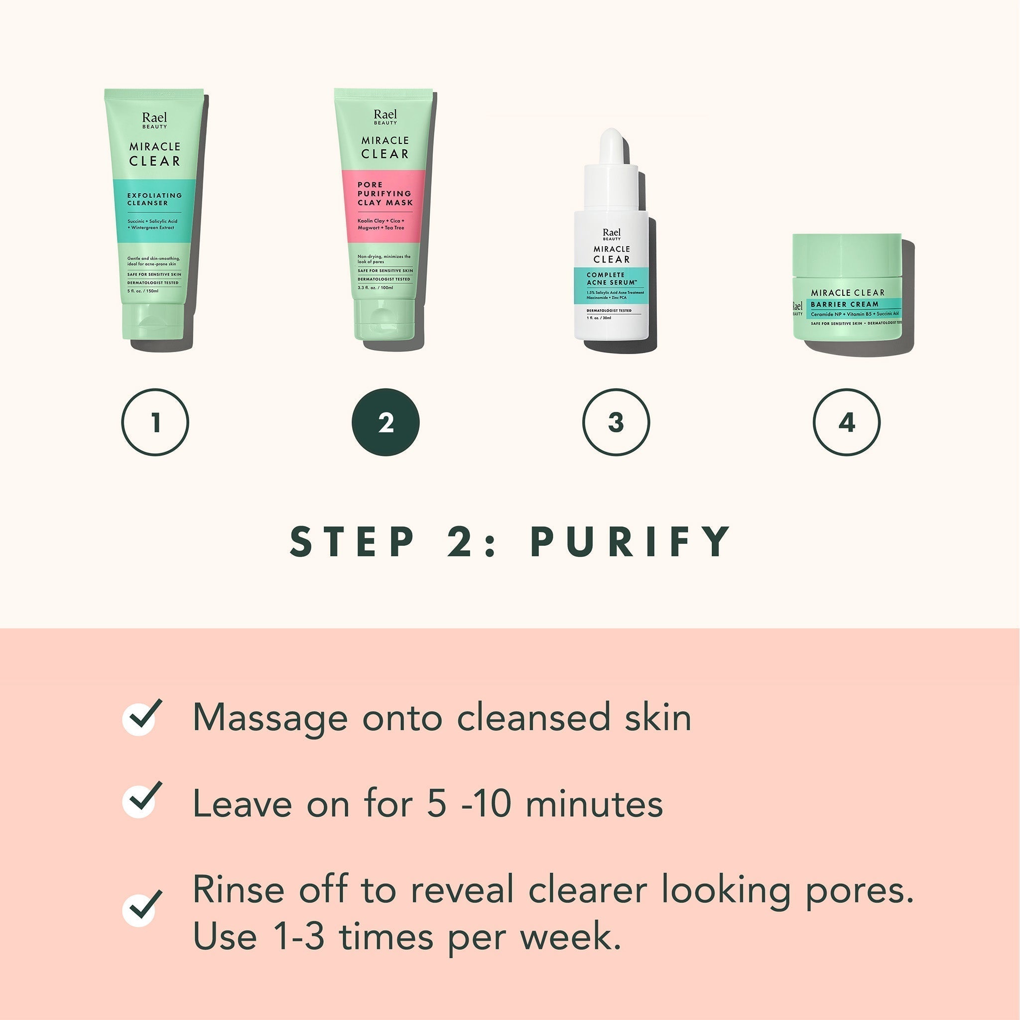 Miracle Clear Pore Purifying Clay Mask - Original Collection BL