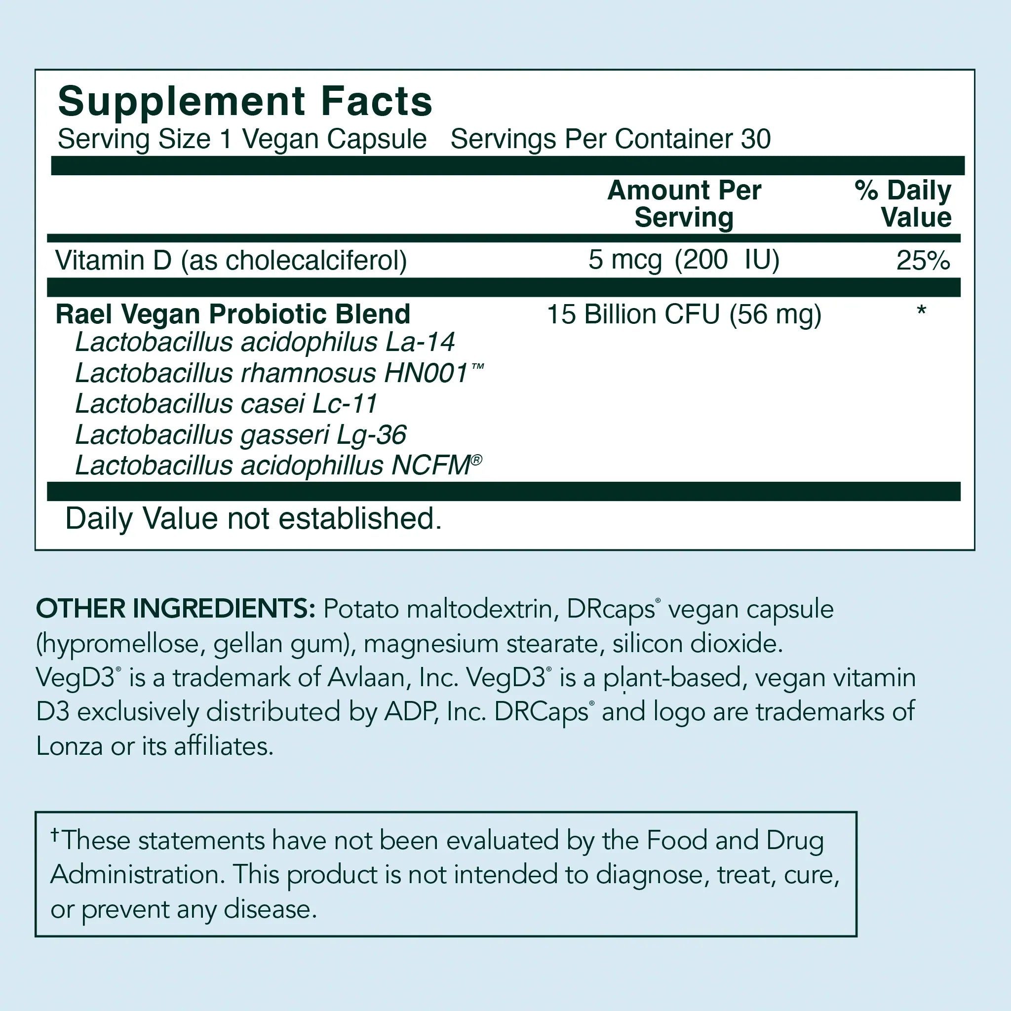 Vaginal Health Probiotic Supplement - Original Collection yq